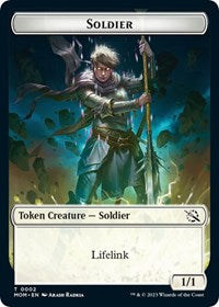 Soldier // Thopter Double-Sided Token (2 // 19) [March of the Machine]