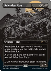 Relentless Rats (0010) (10) [Secret Lair Showdown]