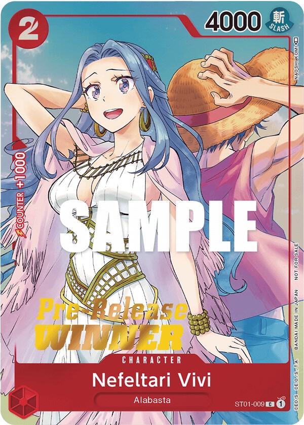 Nefeltari Vivi (OP-03 Pre-Release Tournament) [Winner] (ST01-009) [One Piece Promotion Cards]