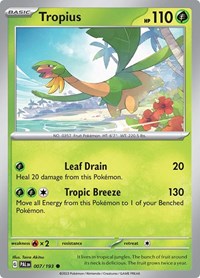 Tropius - 007/193 (007/193) [SV02: Paldea Evolved]