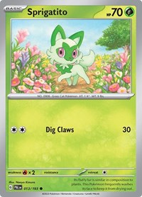 Sprigatito - 013/193 (013/193) [SV02: Paldea Evolved]