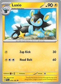 Luxio (070/193) [SV02: Paldea Evolved]