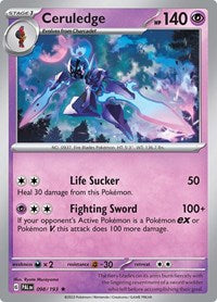 Ceruledge (098/193) [SV02: Paldea Evolved]