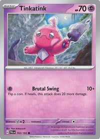 Tinkatink - 102/193 (102/193) [SV02: Paldea Evolved]
