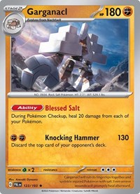 Garganacl (123/193) [SV02: Paldea Evolved]