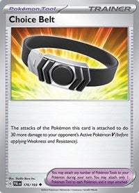 Choice Belt (176/193) [SV02: Paldea Evolved]