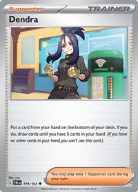 Dendra - 179/193 (179/193) [SV02: Paldea Evolved]