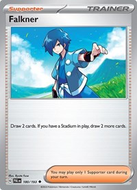 Falkner - 180/193 (180/193) [SV02: Paldea Evolved]