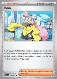 Iono - 185/193 (185/193) [SV02: Paldea Evolved]