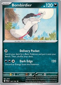 Bombirdier (147/193) [SV02: Paldea Evolved]