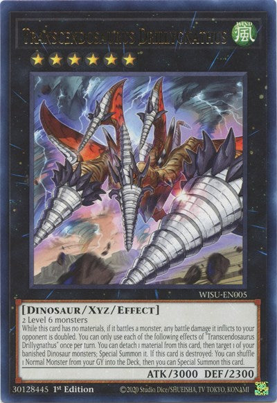 Transcendosaurus Drillygnathus (WISU-EN005) [Wild Survivors]