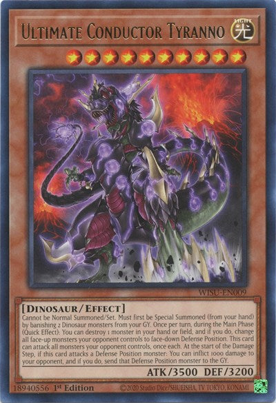 Ultimate Conductor Tyranno (WISU-EN009) [Wild Survivors]