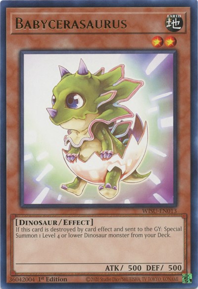 Babycerasaurus (WISU-EN013) [Wild Survivors]
