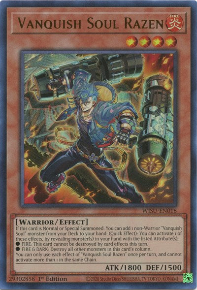 Vanquish Soul Razen (WISU-EN016) [Wild Survivors]