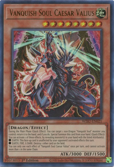 Vanquish Soul Caesar Valius (WISU-EN021) [Wild Survivors]