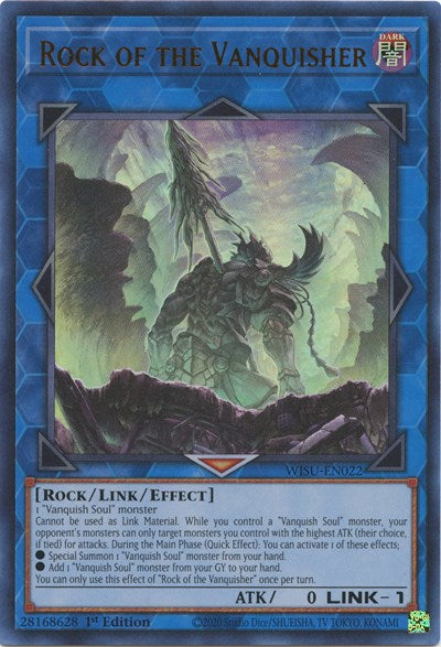 Rock of the Vanquisher (WISU-EN022) [Wild Survivors]
