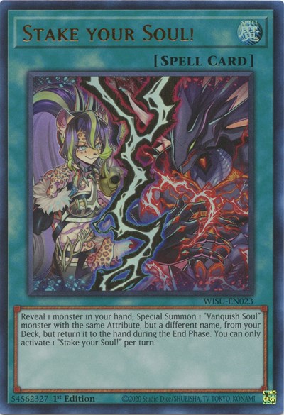 Stake your Soul! (WISU-EN023) [Wild Survivors]