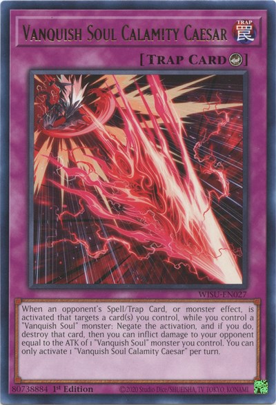 Vanquish Soul Calamity Caesar (WISU-EN027) [Wild Survivors]