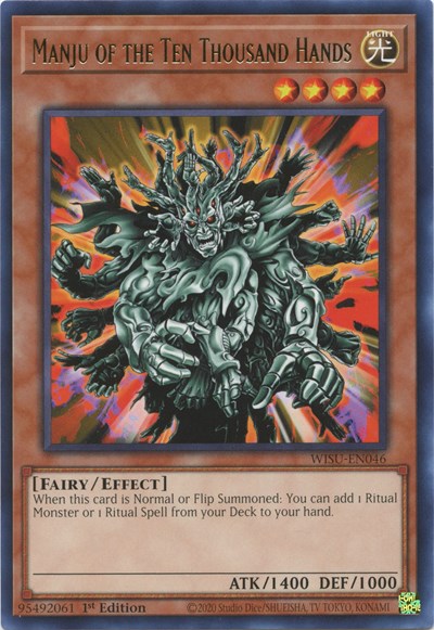 Manju of the Ten Thousand Hands (WISU-EN046) [Wild Survivors]