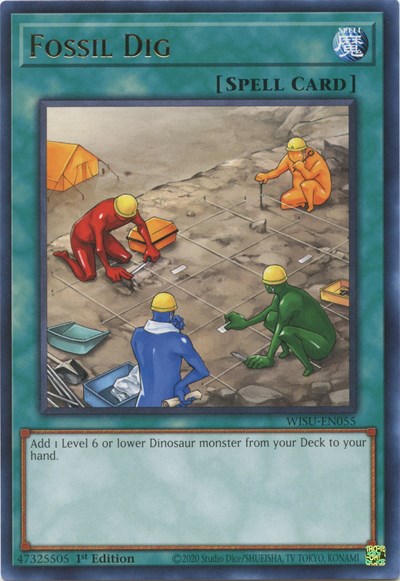 Fossil Dig (WISU-EN055) [Wild Survivors]