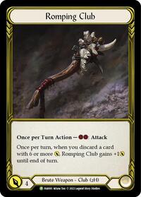 Romping Club (Golden) - FAB095 (FAB095) [Flesh and Blood: Promo Cards]