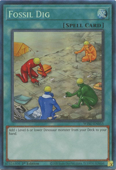 Fossil Dig (CR) (WISU-EN055) [Wild Survivors]