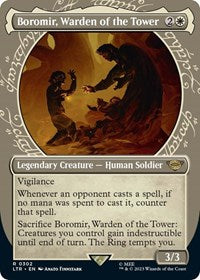 Boromir, Warden of the Tower (Showcase) (302) [Universes Beyond: The Lord of the Rings: Tales of Middle-earth]