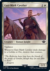 East-Mark Cavalier (9) [Universes Beyond: The Lord of the Rings: Tales of Middle-earth]