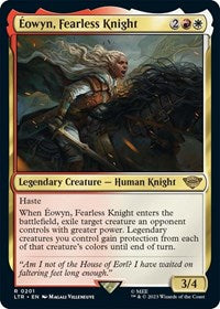 Eowyn, Fearless Knight (201) [Universes Beyond: The Lord of the Rings: Tales of Middle-earth]