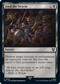 Feed the Swarm (200) [Commander: The Lord of the Rings: Tales of Middle-earth]