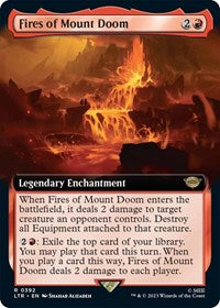 Fires of Mount Doom (Extended Art) (392) [Universes Beyond: The Lord of the Rings: Tales of Middle-earth]