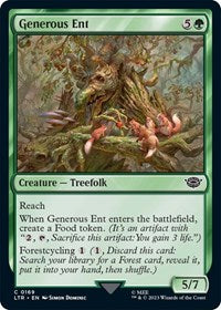 Generous Ent (169) [Universes Beyond: The Lord of the Rings: Tales of Middle-earth]