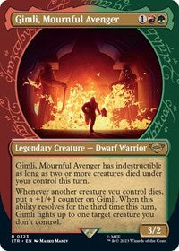 Gimli, Mournful Avenger (Showcase) (323) [Universes Beyond: The Lord of the Rings: Tales of Middle-earth]