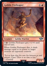 Goblin Fireleaper (133) [Universes Beyond: The Lord of the Rings: Tales of Middle-earth]