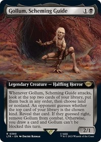 Gollum, Scheming Guide (Extended Art) (390) [Universes Beyond: The Lord of the Rings: Tales of Middle-earth]