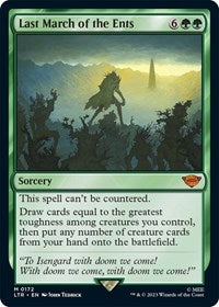 Last March of the Ents (172) [Universes Beyond: The Lord of the Rings: Tales of Middle-earth]