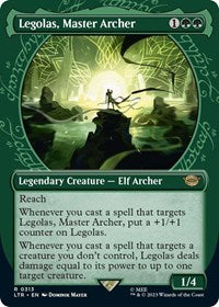 Legolas, Master Archer (Showcase) (313) [Universes Beyond: The Lord of the Rings: Tales of Middle-earth]