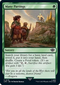 Many Partings (176) [Universes Beyond: The Lord of the Rings: Tales of Middle-earth]