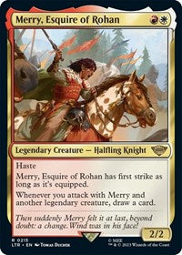 Merry, Esquire of Rohan (215) [Universes Beyond: The Lord of the Rings: Tales of Middle-earth]