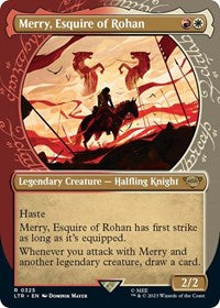 Merry, Esquire of Rohan (Showcase) (325) [Universes Beyond: The Lord of the Rings: Tales of Middle-earth]