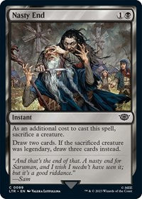 Nasty End (99) [Universes Beyond: The Lord of the Rings: Tales of Middle-earth]