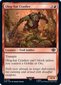 Olog-Hai Crusher (140) [Universes Beyond: The Lord of the Rings: Tales of Middle-earth]