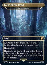 Paths of the Dead - Cavern of Souls (Surge Foil) (392) [Commander: The Lord of the Rings: Tales of Middle-earth]