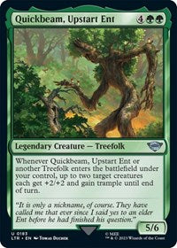 Quickbeam, Upstart Ent (183) [Universes Beyond: The Lord of the Rings: Tales of Middle-earth]