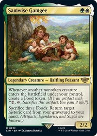 Samwise Gamgee (222) [Universes Beyond: The Lord of the Rings: Tales of Middle-earth]