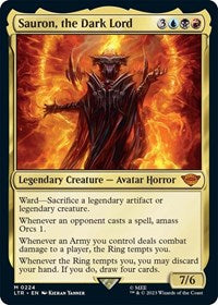 Sauron, the Dark Lord (224) [Universes Beyond: The Lord of the Rings: Tales of Middle-earth]