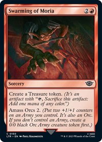Swarming of Moria (150) [Universes Beyond: The Lord of the Rings: Tales of Middle-earth]