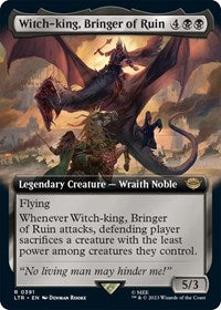 Witch-king, Bringer of Ruin (Extended Art) (391) [Universes Beyond: The Lord of the Rings: Tales of Middle-earth]