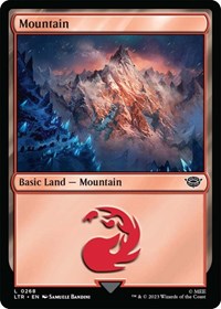 Mountain (0268) (268) [Universes Beyond: The Lord of the Rings: Tales of Middle-earth]