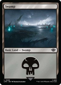 Swamp (0266) (266) [Universes Beyond: The Lord of the Rings: Tales of Middle-earth]
